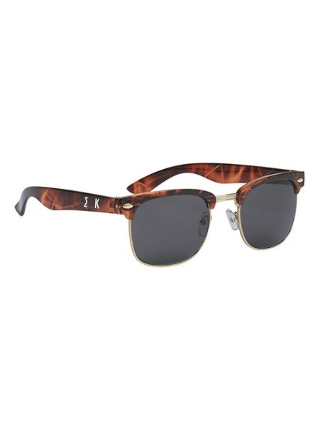 Sigma Kappa Panama OZ Letter Sunglasses
