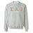 Sigma Alpha Iota Crewneck Letters Sweatshirt with Custom Embroidery