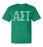 Alpha Sigma Tau Comfort Colors Greek Letter Sorority T-Shirt