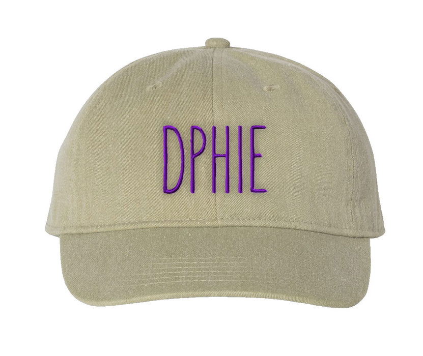 Delta Phi Epsilon Comfort Colors Nickname Hat