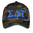 Sigma Delta Tau Letters Embroidered Camouflage Hat