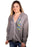 Gamma Phi Beta Unisex Full-Zip Hoodie with Sewn-On Letters