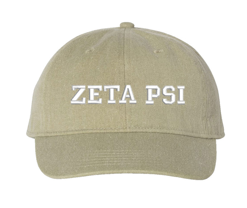 Zeta Psi Comfort Colors Varsity Hat