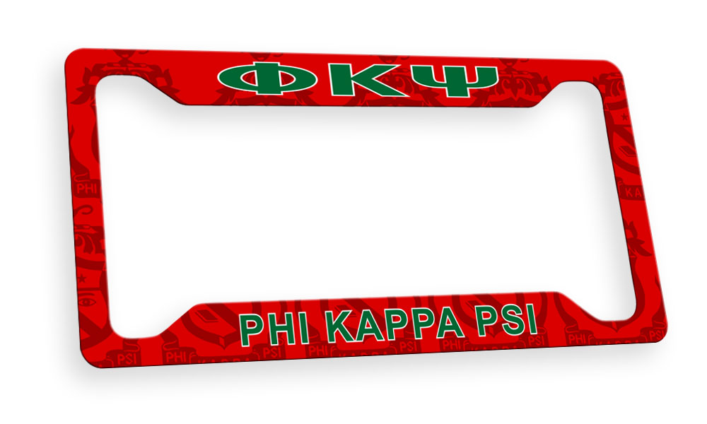 Phi Kappa Psi New License Plate Frame