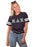 Kappa Delta Chi Unisex Jersey Football Tee with Sewn-On Letters