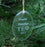 Tau Epsilon Phi Engraved Glass Ornament