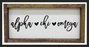 Alpha Chi Omega Script Wooden Sign