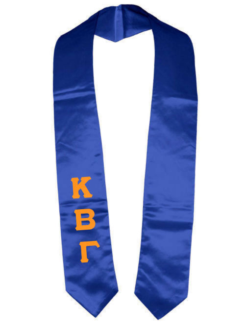 Kappa Beta Gamma Classic Colors Graduation Stole