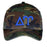 Delta Upsilon Letters Embroidered Camouflage Hat