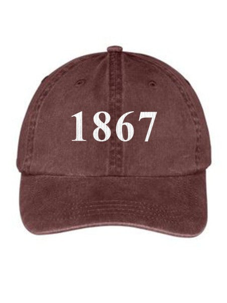 Pi Beta Phi Year Established Embroidered Hat