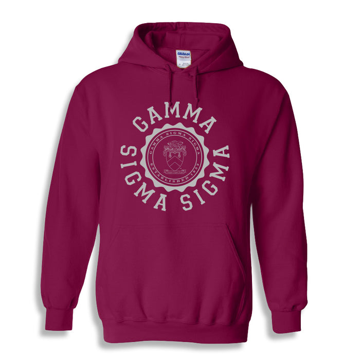 Gamma Sigma Sigma World Famous Seal Crest Hoodie