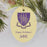 Delta Phi Epsilon Color Crest Ornament