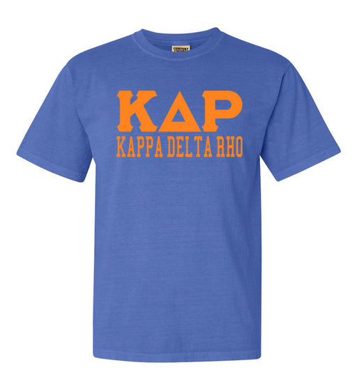 Kappa Delta Rho Custom Comfort Colors Greek T-Shirt