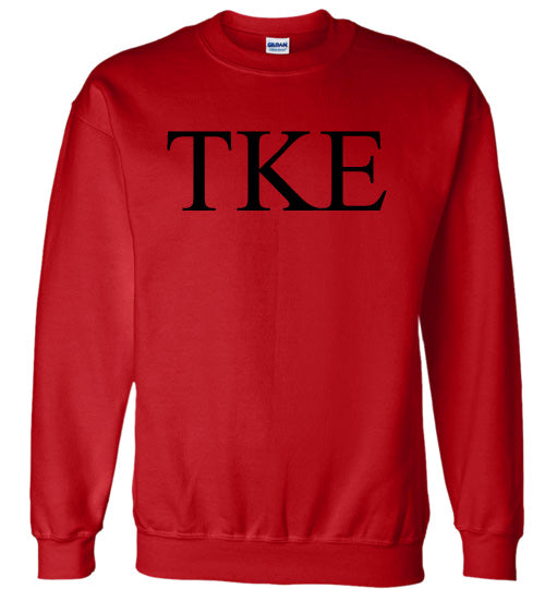Tau Kappa Epsilon World Famous Lettered Crewneck Sweatshirt