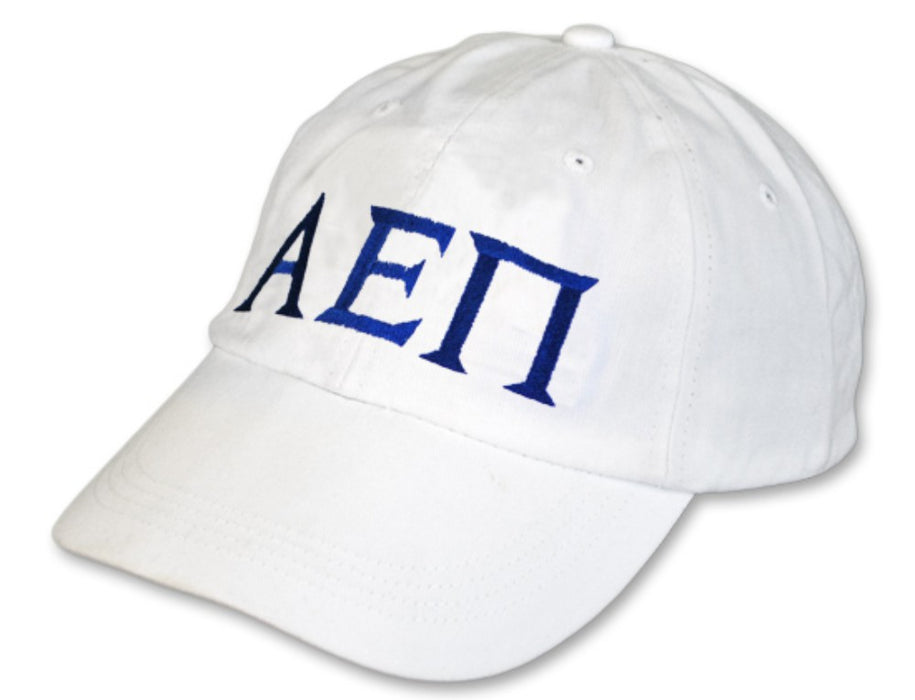 Alpha Epsilon Pi Greek Letter Embroidered Hat