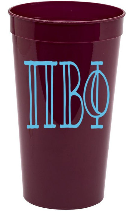 Pi Beta Phi Inline Giant Plastic Cup