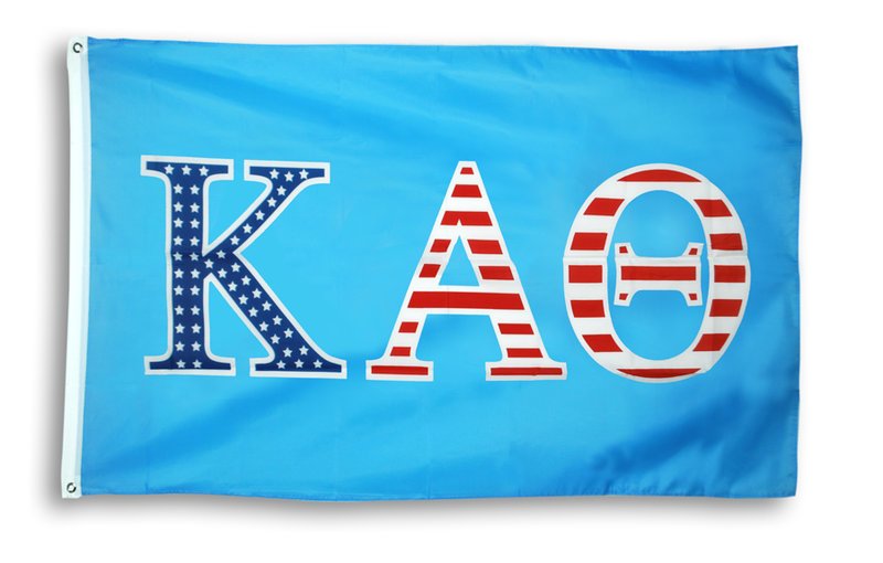 Kappa Alpha Theta Patriotic Flag