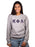 Kappa Phi Lambda Crewneck Letters Sweatshirt