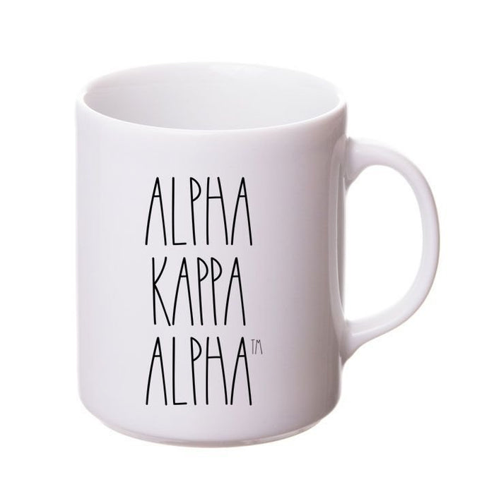 Alpha Kappa Alpha Modern Coffee Mug