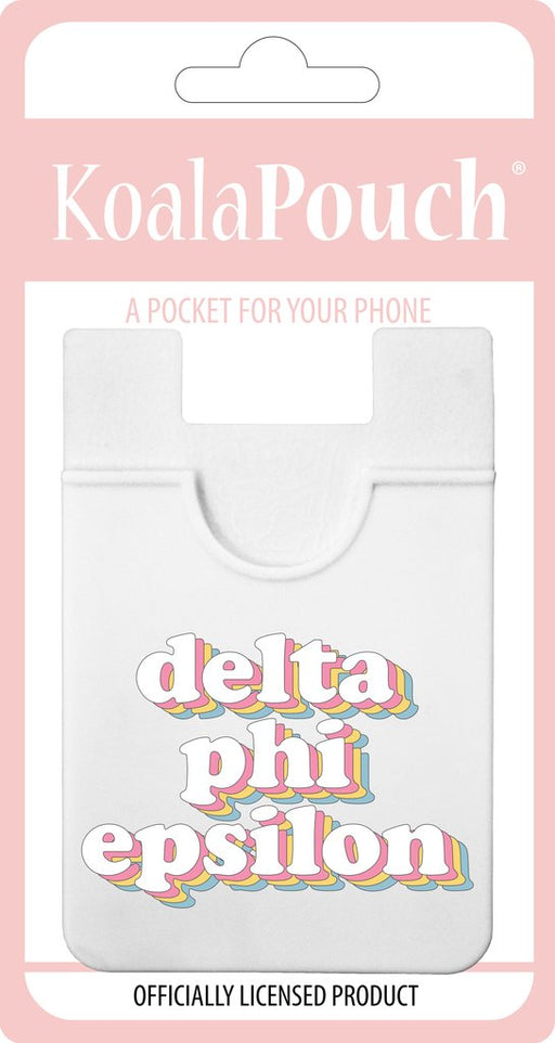 Delta Phi Epsilon Retro Phone Wallet