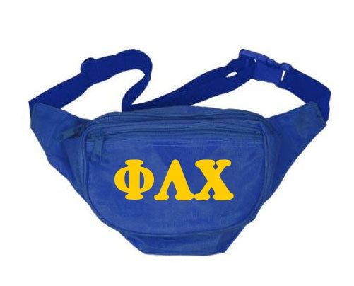 Phi Lambda Chi Letters Layered Fanny Pack