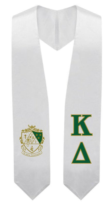 Kappa Delta Super Crest Graduation Stole