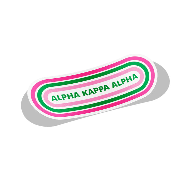 Alpha Kappa Alpha Capsule Sorority Decal