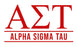 Alpha Sigma Tau Custom Greek Letter Sticker - 2.5