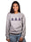 Delta Delta Delta Crewneck Letters Sweatshirt