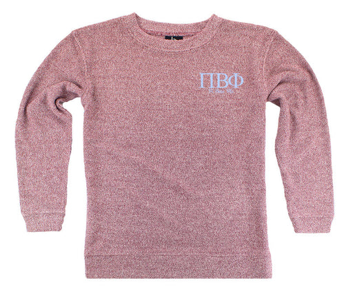 Pi Beta Phi Lettered Cozy Sweater