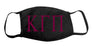 Kappa Gamma Pi Face Mask With Big Greek Letters