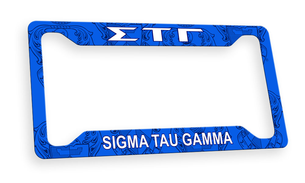 Sigma Tau Gamma New License Plate Frame