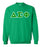 Delta Sigma Phi Classic Colors Sewn-On Letter Crewneck