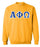 Alpha Phi Omega Classic Colors Sewn-On Letter Crewneck