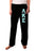 Lambda Kappa Sigma Open Bottom Sweatpants with Sewn-On Letters