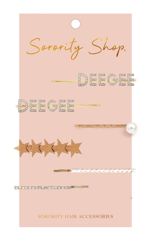 Delta Gamma Hair Clips