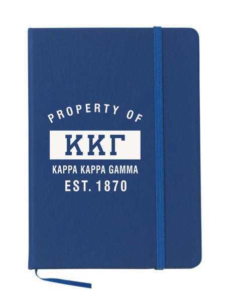 Kappa Kappa Gamma Property of Notebook