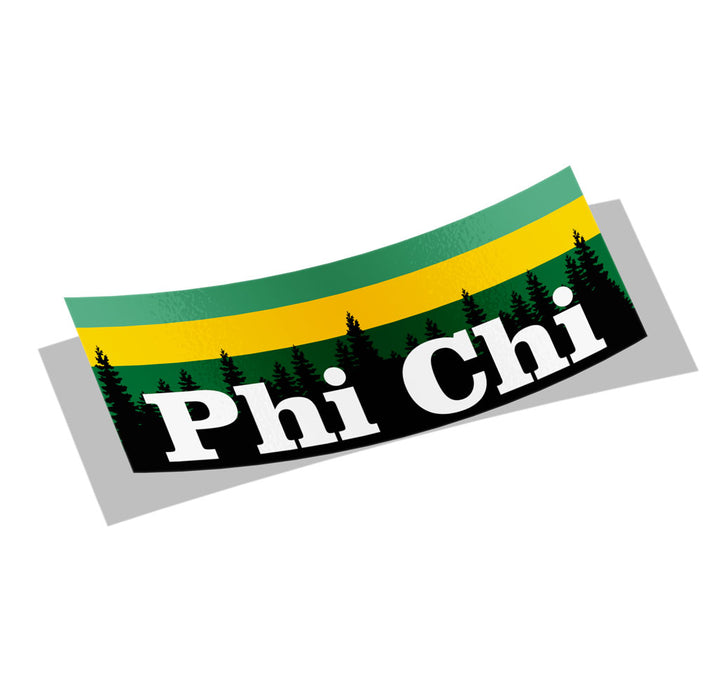 Phi Chi Mountains Decal