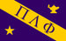 Pi Lambda Phi Fraternity Flag Sticker
