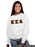 Epsilon Sigma Alpha Classic Colors Sewn-On Letter Crewneck