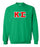 Kappa Sigma Classic Colors Sewn-On Letter Crewneck