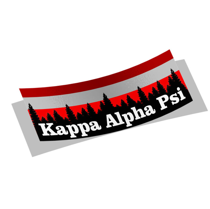 Kappa Alpha Psi Mountains Decal