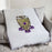 Sigma Alpha Mu Color Crest Afghan Blanket Throw