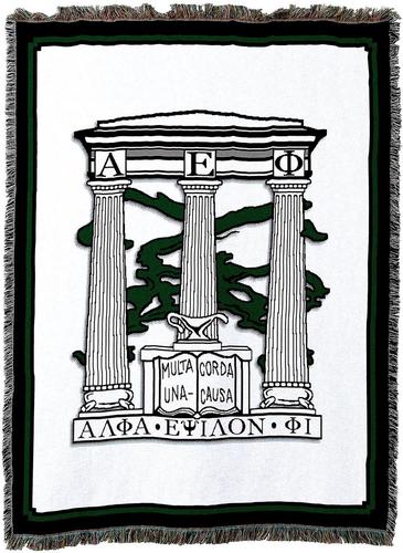 Alpha Epsilon Phi Afghan Blanket Throw
