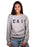 Sigma Alpha Iota Crewneck Sweatshirt with Sewn-On Letters