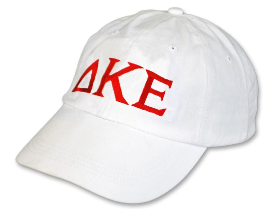 Delta Kappa Epsilon Greek Letter Embroidered Hat