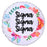 Sigma Sigma Sigma Floral Fringe Towel Blanket