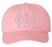 Phi Mu Sorority Greek Carson Embroidered Hat