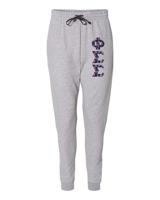 Phi Sigma Sigma Lettered Joggers (3
