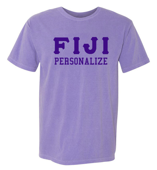 Phi Gamma Delta Custom Comfort Colors Greek T-Shirt